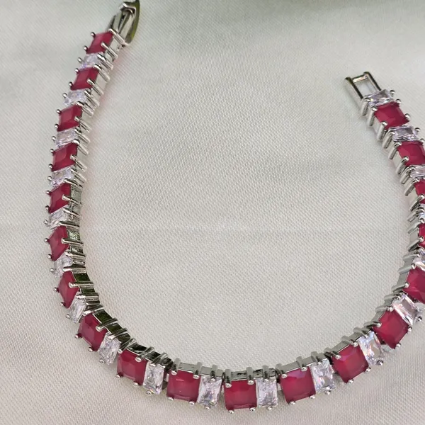 Red_Stainless_Steel_Ruby_With_American_Diamond_&_Water_Resistant_Bracelet_For_Women
