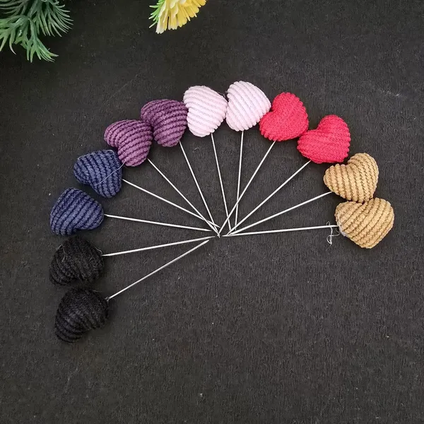 Multicolor_Stainless_Steel_Heart_Shaped_Bead_Hijab_Pins