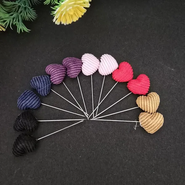 Multicolor_Stainless_Steel_Heart_Shaped_Bead_Hijab_Pins