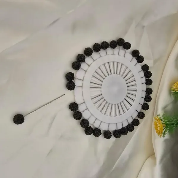 Black_Stainless_Steel_Crystal_Ball_Hijab_Pins