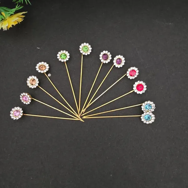 Multicolor_Stainless_Steel_Floral_Diamond_Beaded_Hijab_Pins