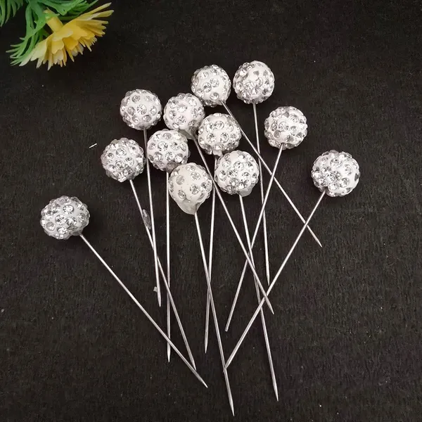 White_Stainless_Steel_Ball_Needle_Hijab_Pins