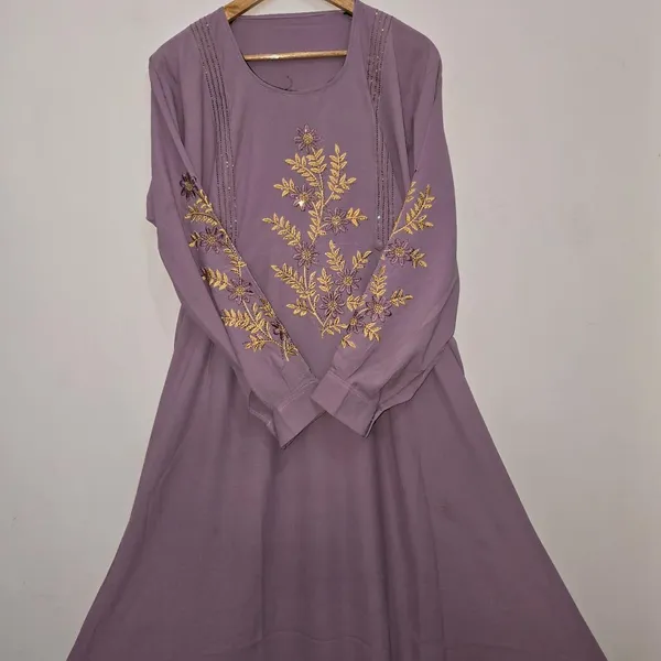Purple_Georgette_Abaya_With_Golden_Embroidery