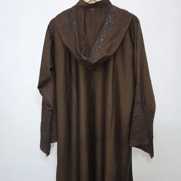 Brown_Chiffon_Abaya_Burqa_With_Attached_Shrug_For_Women