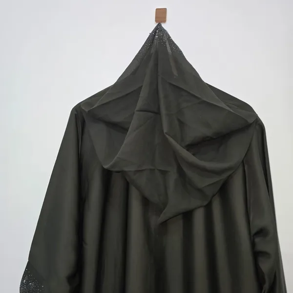 Green_Chiffon_Abaya_Burqa_With_Attached_Shrug_For_Women