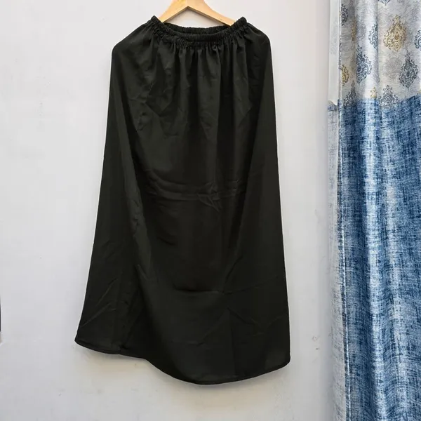 Olive_Green_Firdaus_Fabric_Adjustable_Jilbab_&_Skirt