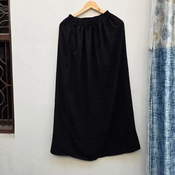Black_Firdaus_Fabric_Adjustable_Jilbab_&_Skirt