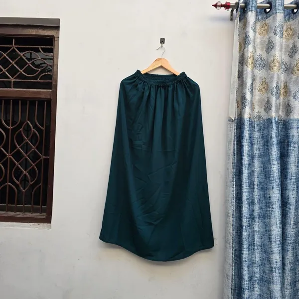 Peacock_Firdaus_Fabric_Adjustable_Jilbab_&_Skirt