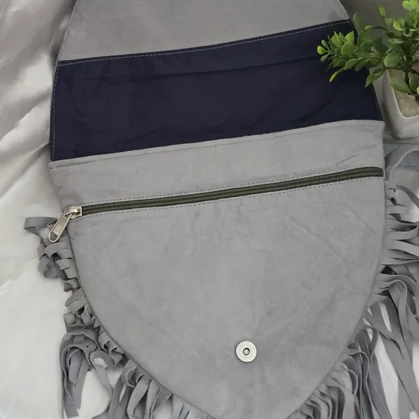 Light_Grey_Leather_Sling_Bag_For_Women_&_Girls