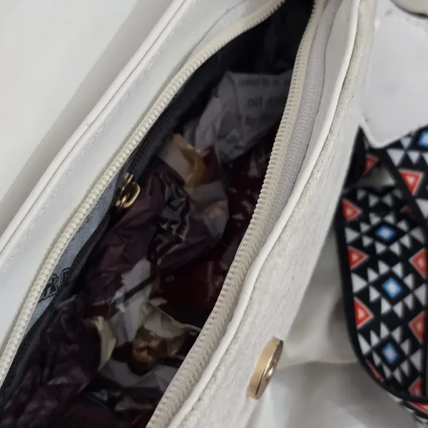White_Leather_Sling_Bag_For_Women_&_Girls