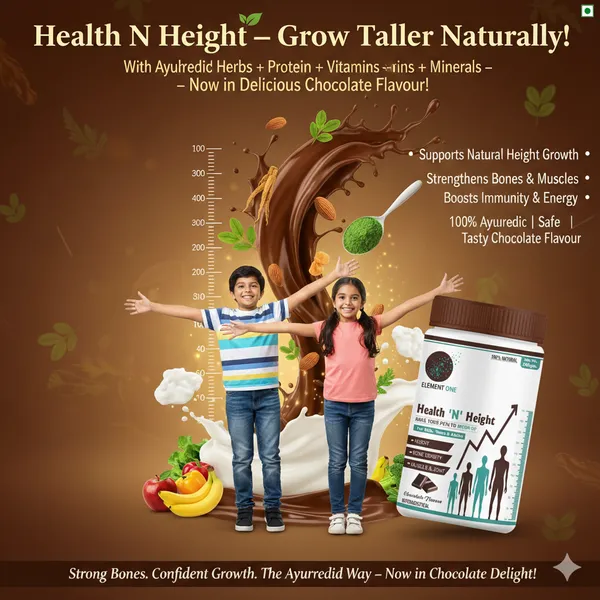Element_One_Health_N_Height_–_Ayurvedic_Height_Growth_Supplement_with_Protein,_Vitamins_&_Minerals_(Delicious_Chocolate_Flavour)