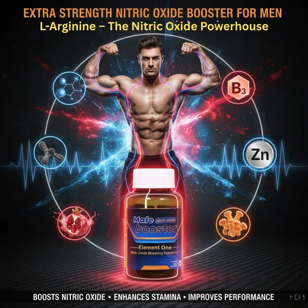 Male_Nitric_Oxide_Booster_–_Extra_Strength_Formula_for_Energy,_Stamina_&_Muscle_Performance_|_With_L-Arginine,_Pomegranate,_MSM,_L-Methionine,_Cordyceps_Sinensis_(Keeda_Jadi),_Zinc_&_Niacin