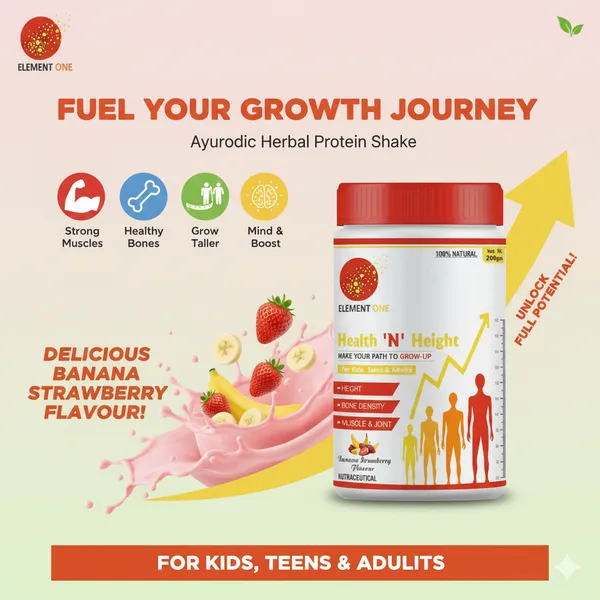 Health_'N'_Height_Protein_Supplement,_200g,_For_Kids,_Teens_&_Childrens_With_Ashwagandha,_Giloy,_Babool,_Arjun,_and_Ginger_Daily_Nutrition_Support_Banana_Strawberry_Flavour