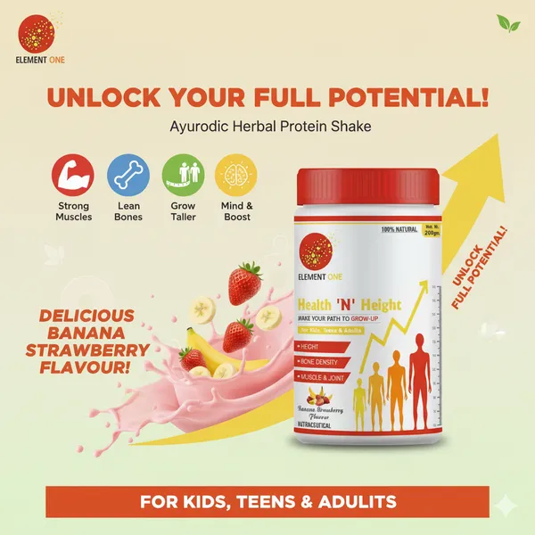 Health_'N'_Height_Protein_Supplement,_200g,_For_Kids,_Teens_&_Childrens_With_Ashwagandha,_Giloy,_Babool,_Arjun,_and_Ginger_Daily_Nutrition_Support_Banana_Strawberry_Flavour