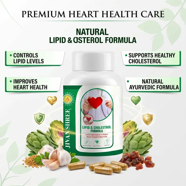 Lipid_&_Cholesterol_Formula_Ayurvedic_Herbal_Supplement_|_Supports_Healthy_Cholesterol_Levels_|_Heart_Health_Support_|_Lipid_Profile_Management_|_Natural_Ingredients_|_Daily_Wellness_Formula