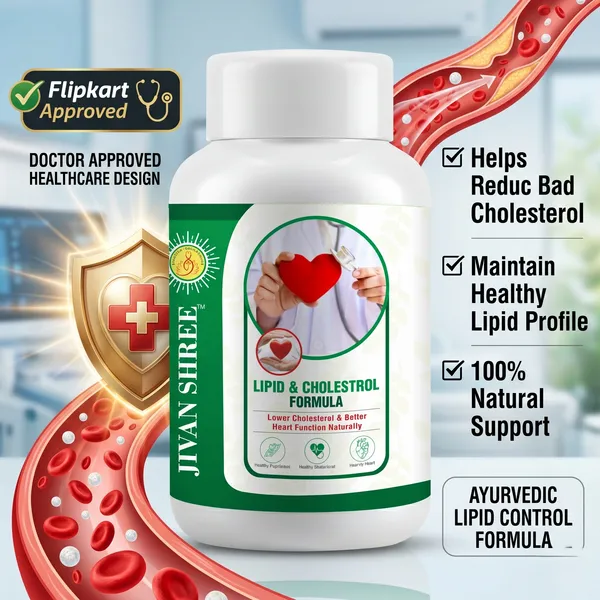 Lipid_&_Cholesterol_Formula_Ayurvedic_Herbal_Supplement_|_Supports_Healthy_Cholesterol_Levels_|_Heart_Health_Support_|_Lipid_Profile_Management_|_Natural_Ingredients_|_Daily_Wellness_Formula