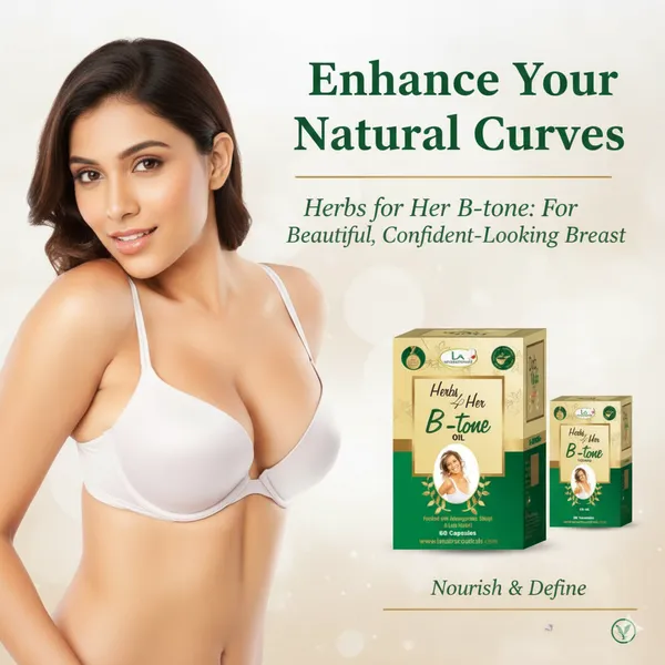 B_Tone_Breast_Capsule_&_Massage_Oil_|_Natural_Breast_Enhancer_for_Women_|_Firmness,_Volume_&_Confidence_Support