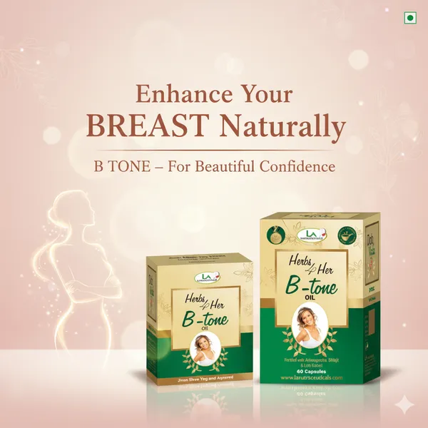 B_Tone_Breast_Capsule_&_Massage_Oil_|_Natural_Breast_Enhancer_for_Women_|_Firmness,_Volume_&_Confidence_Support