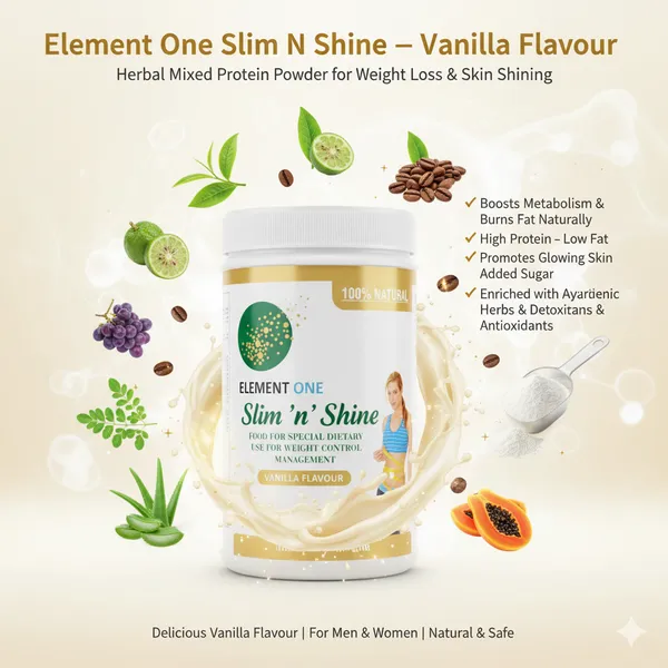 Slim_N_Shine_–_Vanilla_Flavour_|_Herbal_Mixed_Protein_Powder_for_Weight_Loss,_Metabolism_&_Skin_Shining_|_High_Protein,_Low_Fat,_No_Added_Sugar