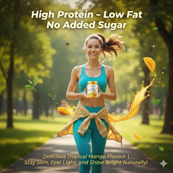 Slim_N_Shine_–_Mango_Flavour_|_Herbal_Slimming_Protein_Powder_for_Weight_Loss,_Fair_&_Glowing_Skin_|_High_Protein,_Low_Fat,_Ayurvedic_Nutrition_with_No_Added_Sugar