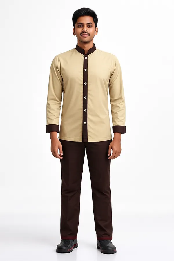 Brown_Housekeeping_Uniform_Full_set