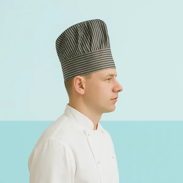 Black_&_White_Stripes_Chef_Cap