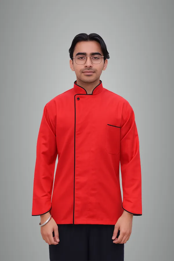 Red_Professional_Look_Cotton_Piping_Chef_Coat
