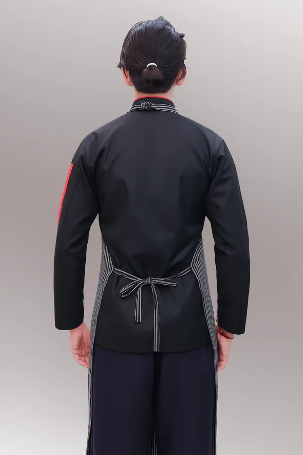 Tan_&_Gray_Professional_Look_Cotton_Full_Sleeve_Apron_(_Combo_Of_2_)