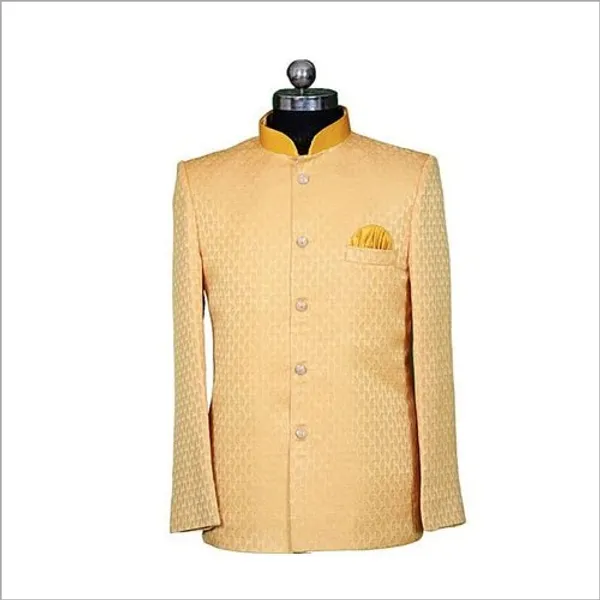 Golden_Jodhpuri_Design_Catering_Stewards_Service_Coat