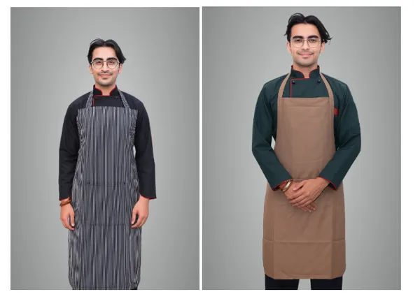Tan_&_Gray_Professional_Look_Cotton_Full_Sleeve_Apron_(_Combo_Of_2_)