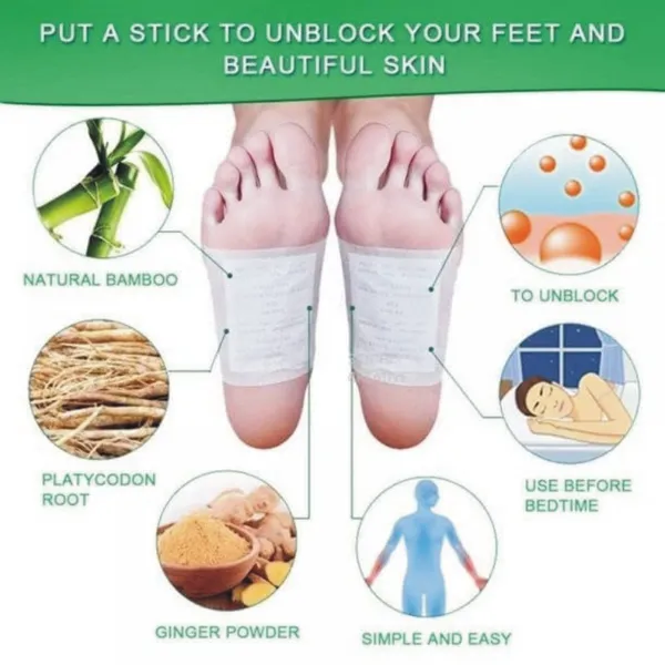 Mysmile_Foot_Patches_20_Patch,_Cleansing_Toxin_Remover_Foot_Pads,_Pain_Relief,Stress_Relief_Sleep_Patch_For_Detoxification,_For_Men_&_Women_(Pack_Of_2_=_20_Patch)