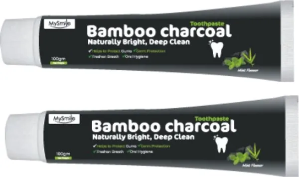 Mysmile_Bamboo_Charcoal_Toothpaste_(Pack_Of_2)_(100_Gm_Each)