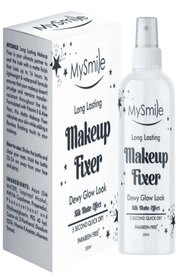 Mysmile_Long_Lasting_Makeup_Fixer_Dewy_Glow_Look_&_Silk_Matte_Effect_Primer_(100_Ml)