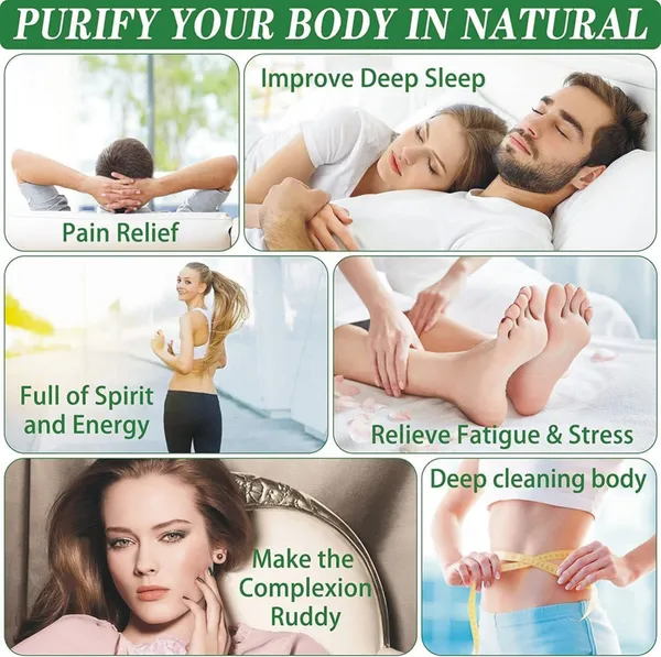 Mysmile_Foot_Patches_10_Patch,_Cleansing_Toxin_Remover_Foot_Pads,_Pain_Relief,Stress_Relief_Sleep_Patch_For_Detoxification,_For_Men_&_Women