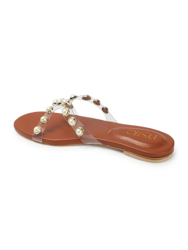 Elegant_slip-on_sandals_with_pearl-studded_soft_padded_insole,_and_large_decorative_front.