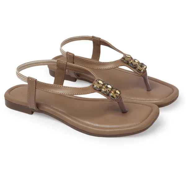 Trendy_Flat_Sandals_with_Crystal_Embellished_Strap_for_Women_�_Elegant_Everyday_Comfort_Footwear