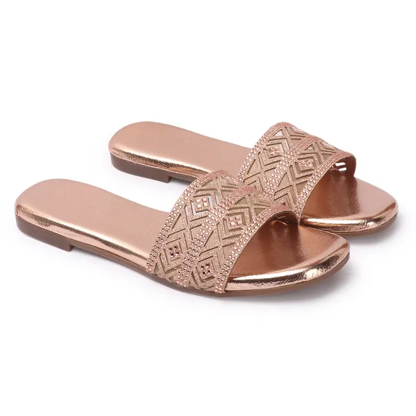 Stylish_Embellished_Ethnic_Flats_sandal_with_Textured_Strap_and_Comfortable_Slip-On_Design_for_Women
