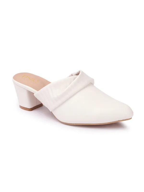 Trendy_Block_Heel_Mules_for_Women_with_Quilted_Band_Design_and_Comfortable_Soft_Cushion_Insole
