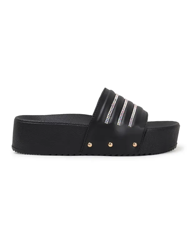 Trendy_and_Black_Platform_Sliders_with_Rhinestone_Straps_for_Women