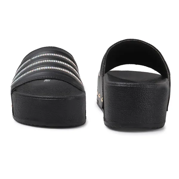Trendy_and_Black_Platform_Sliders_with_Rhinestone_Straps_for_Women