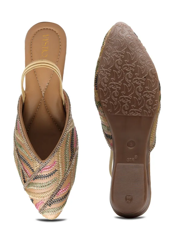 Trendy_Embroidered_Ethnic_Flats_for_Women_with_Slingback_Design_and_Comfortable_Padded_Insole
