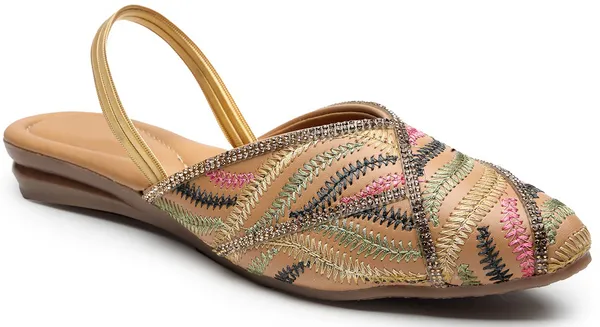 Trendy_Embroidered_Ethnic_Flats_for_Women_with_Slingback_Design_and_Comfortable_Padded_Insole