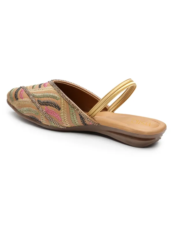 Trendy_Embroidered_Ethnic_Flats_for_Women_with_Slingback_Design_and_Comfortable_Padded_Insole