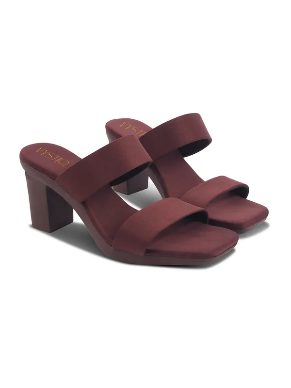 Brown_Faux_Leather_Casual_3_inch__Heel_Sandal_For_Women
