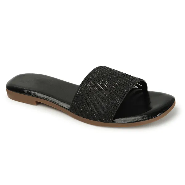 Stylish_Embellished_Ethnic_Flats_sandal_with_Textured_Strap_and_Comfortable_Slip-On_Design_for_Women