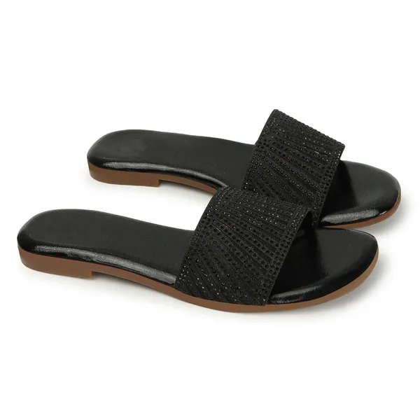 Stylish_Embellished_Ethnic_Flats_sandal_with_Textured_Strap_and_Comfortable_Slip-On_Design_for_Women