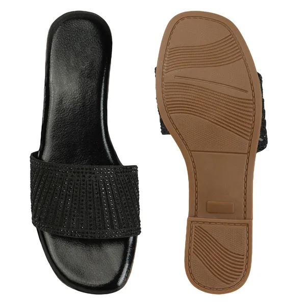 Stylish_Embellished_Ethnic_Flats_sandal_with_Textured_Strap_and_Comfortable_Slip-On_Design_for_Women
