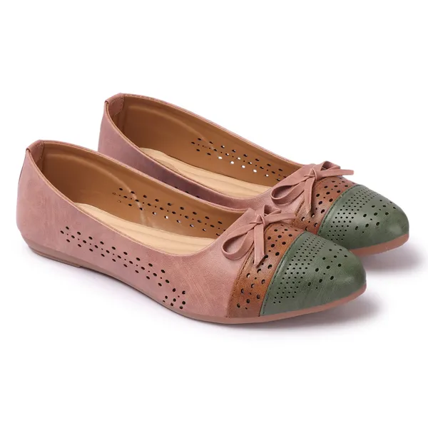 and_Perforated_Ballerina_Flats_with_Bow_Design_and_Soft_Cushioned_Insole_for_Women