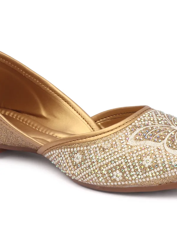 Womenï¿½s_Embellished_Butterfly_Jutti