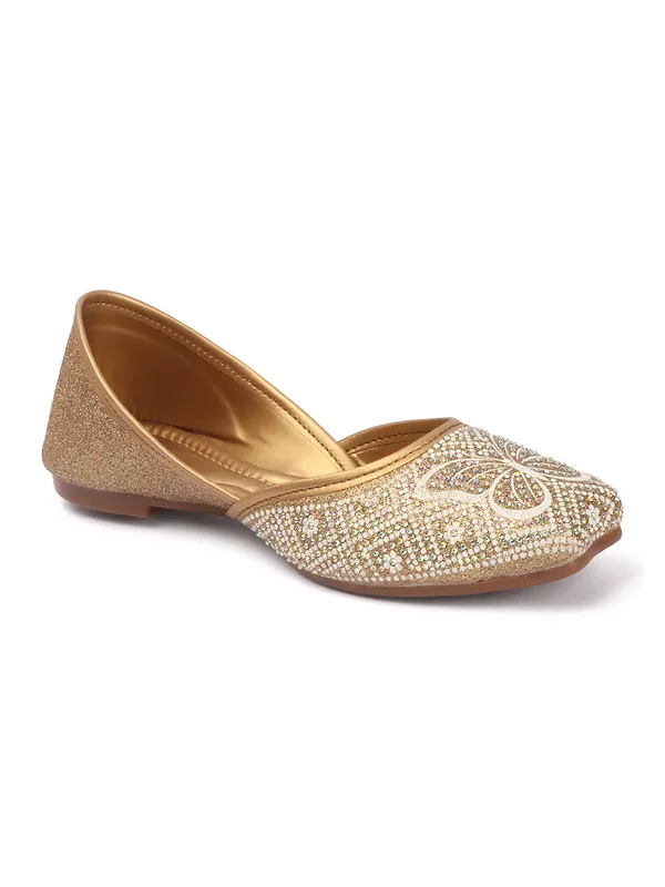 Womenï¿½s_Embellished_Butterfly_Jutti